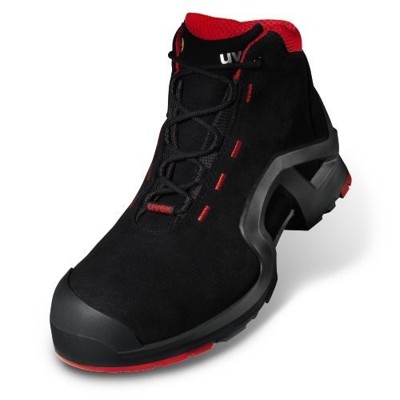 uvex - Sicherheitsschnürstiefel x-tended support 8517/2, S3 SRC, schwarz, W11, Größe 40