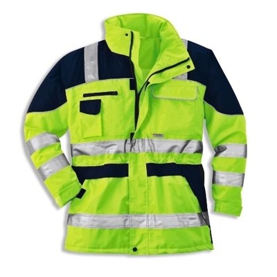 uvex - Warnschutzparka 8845, warn-gelb, Größe XL