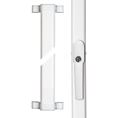 ABUS - FT-Stangenschloss, abschließbar, FOS550, AL0145, Stahl weiß