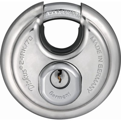 ABUS - AV-Vorhangschloss, Diskus 24RK/70, Edelstahl
