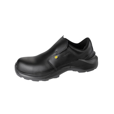 ABEBA® - Sicherheits-Slipper Food Trax 02-0010860 S3 SRC ESD Unisex, schwarz, Größe 48