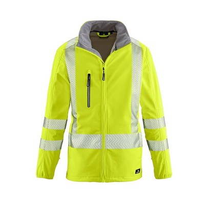 4Protect® - Warnschutz-Softshelljacke TYLER, warngelb, Größe 4XL