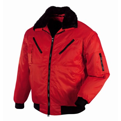teXXor® - Piloten-Jacke OSLO 4172, rot, Größe 3XL
