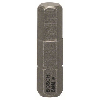 Bosch - Schrauberbit Extra-Hart, HEX 6, 25mm, 3er-Pack (2607001728)