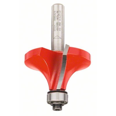 Bosch - Abrundfräser Expert for Wood Schaft-ø8mm, D 44,4mm L 22,2mm, G64mm, R 15,9mm