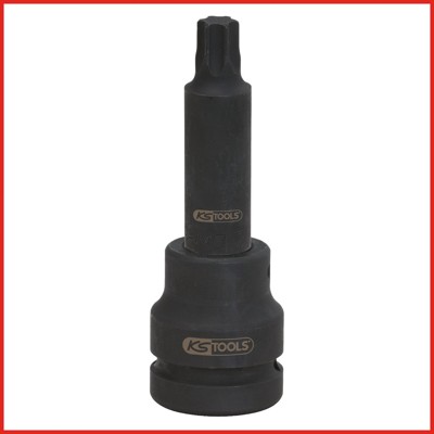 KSTOOLS® - Kraft-Biteinsatz für Torx-Schrauben L=107mm, T90