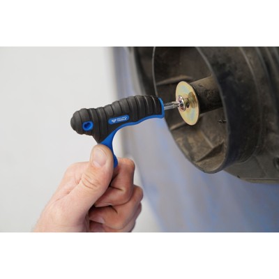 Brilliant Tools - T-Griff-Torx® mit Stirnlochbohrung-Winkelstiftschlüssel T10 x 75 mm