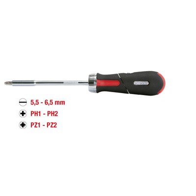 KSTOOLS® - 1/4" Revolver-Ratschen-Bit-Schraubendreher, 7-teilig