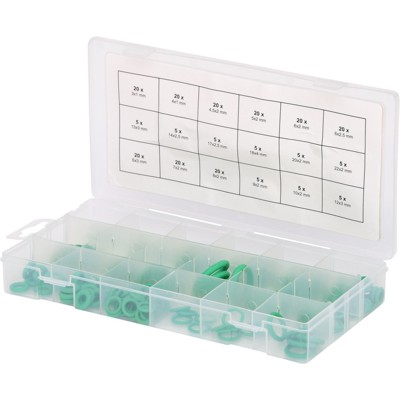 KSTOOLS® - Sortiment O-Ringe, HNBR, Innen ø3-22mm, 225-teilig