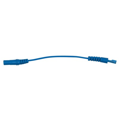 KSTOOLS® - 4,0mm Eingangsbuchse auf 4,0mm Prüfadapterbuchse rund (blau)