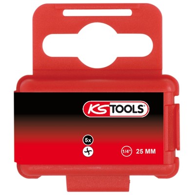 KSTOOLS® - 1/4" Bit Torq-Set®, 25mm, #2, 5er Pack