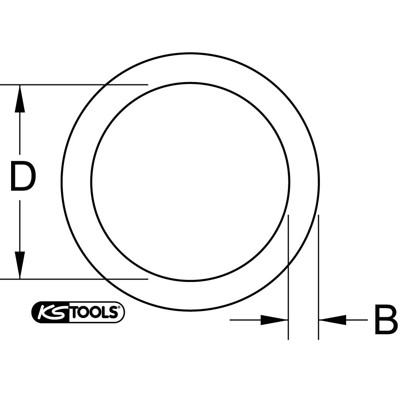 KSTOOLS® - 3/4" O-Ring, für Stecknuss 50-70mm