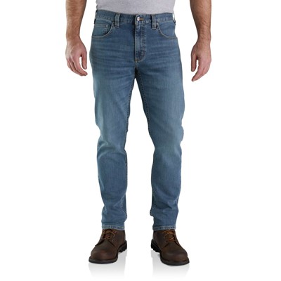carhartt® - Herren Jeanshose RUGGED FLEX RELAXED FIT TAPERED JEAN, arcadia, Größe W34/L36