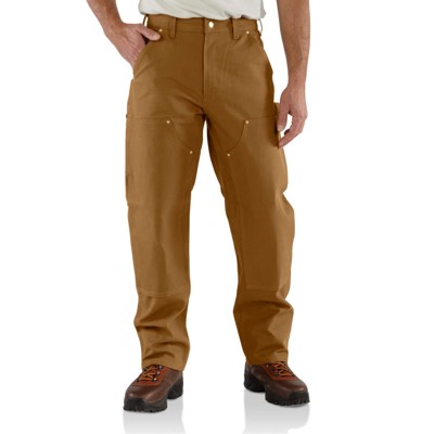 carhartt® - Herren Arbeitshose Loose Fit DUCK D. FRONT LOGGER PANT, braun, Größe W34/L32