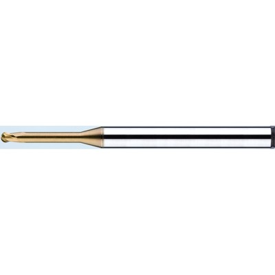 COGO Tools - VHM Kugelfräser High Speed Helix 30° TISIN 0,05RX0,1mm 2SRB001003S04