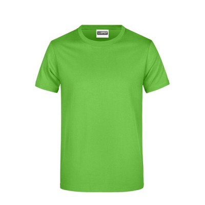 James & Nicholson - Herren Basic T-Shirt 180g JN790, lime-grün, Größe 3XL