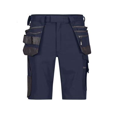 Dassy® - Aurax Arbeitshorts, Holstertaschen, nachtblau/anthrazit, Größe 44
