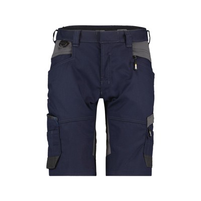 Dassy® - Axis Women Arbeitsshorts mit Stretch für Damen, nachtblau/anthrazit, Schrittlänge Standard, Größe 40