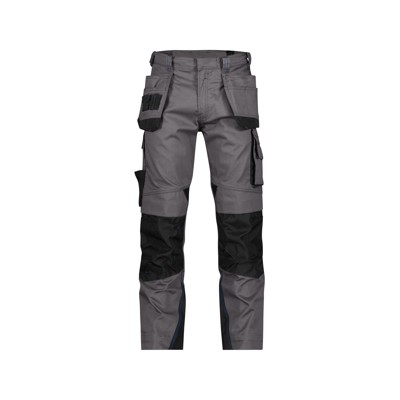 Dassy® - Magnetic Arbeitshose mit Holstertaschen und Kniepolstertaschen, anthrazit/schwarz, Schrittlänge Standard, Größe 50