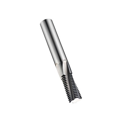 Dormer - HM-Gewindefräser Spiralnut 10° AlCrN DIN 6535 HA J22010.0X1.0, MM12