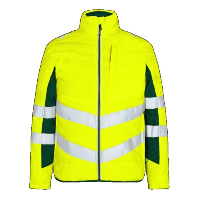 Engel - Safety Stepp-Innenjacke 1159-158, Warngelb/Grün, Größe 4XL