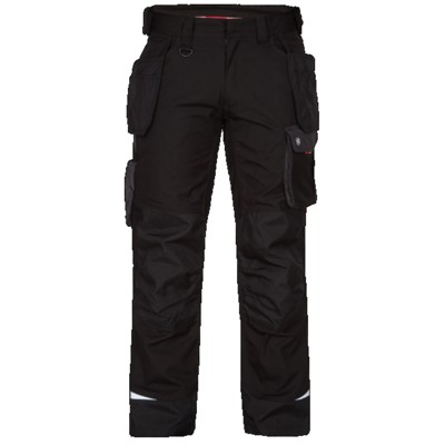 Engel - Galaxy Arbeitshose mit Holstertaschen 2811-254, Schwarz/Anthrazitgrau, Größe 66
