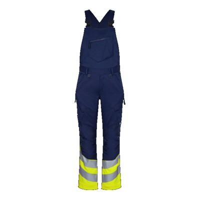 Engel - Safety Latzhose 3546-314, Blue Ink/Warngelb, Größe 33