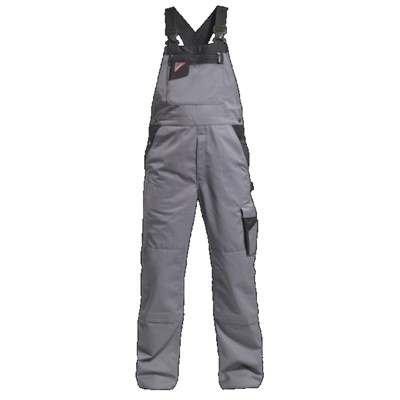 Engel - Enterprise Latzhose 3600-785, Grau/Schwarz, Größe 64