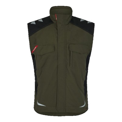 Engel - Galaxy Serviceweste 5810-254, Forest Green/Schwarz, Größe 2XL