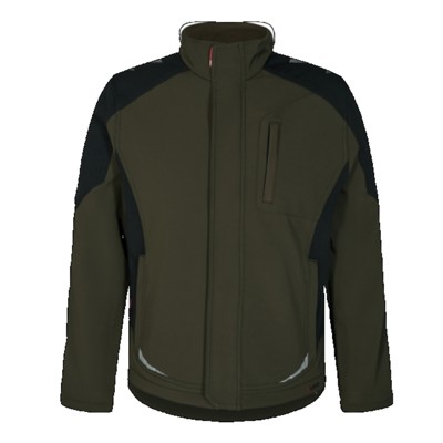 Engel - Galaxy Softshelljacke 8810-229, Forest Green/Schwarz, Größe 4XL
