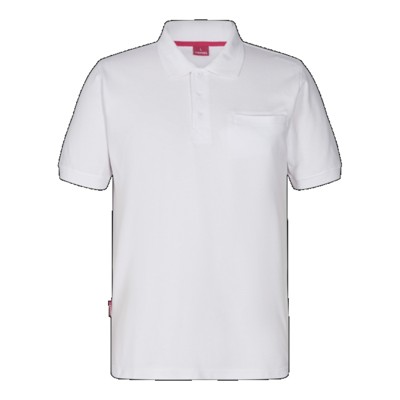 Engel - Standard Poloshirt mit Brusttasche 9055-178, Weiß, Größe M