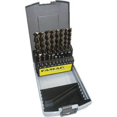 FAMAG® - Holzspiralbohrer-Satz HSS-G 19-teilig