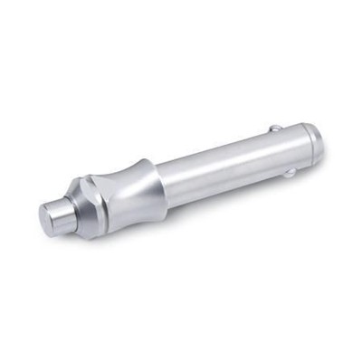 Ganter Norm® - 113.4-10-25 Edelstahl-Kugelsperrbolzen mit Griffmulde, Werkstoff 1.4542