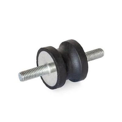 Ganter Norm® - 356-20-15-14-SS-70 Gummipuffer, Stahl
