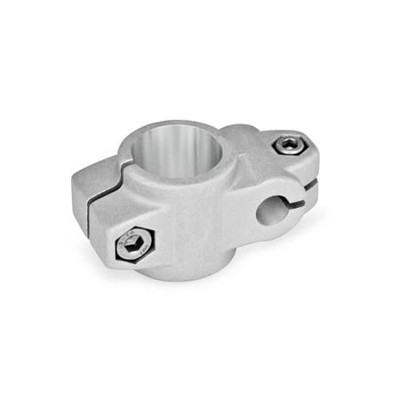 Ganter Norm® - 133-B50-B25-2-BL Kreuz-Klemmverbinder, Aluminium