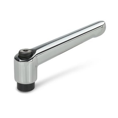 Ganter Norm® - 300-22-M3-CR Verstellbare Klemmhebel, Zink-Druckguss, Buchse Stahl brüniert
