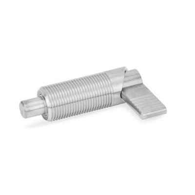 Ganter Norm® - 612-10-M16X1,5-A-NI Edelstahl-Rastriegel
