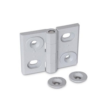 Ganter Norm® - 127-ZD-52-40-B-SR Scharniere, justierbar, Zink-Druckguss