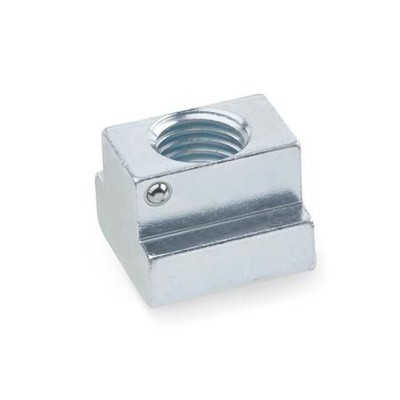 Ganter Norm® - 508.2-14-M12-8 Muttern für T-Nuten mit Rutschsicherung