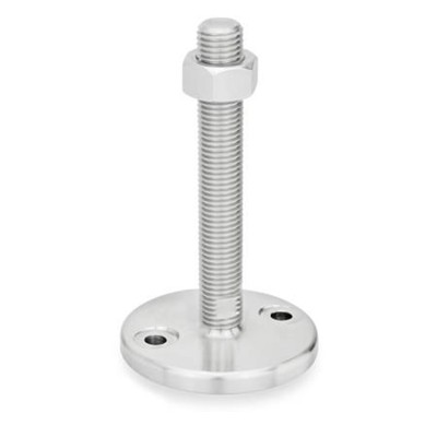 Ganter Norm® - 23-120-M30-200-D1-TK Edelstahl-Stellfüße