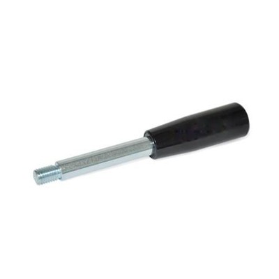 Ganter Norm® - 310-12-100-E-ZB Griffstangen Kunststoff / Stahl, verzinkt