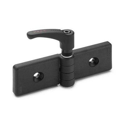 Ganter Norm® - 159-69-17-25-SW-2 Scharniere für Profilsysteme, Kunststoff