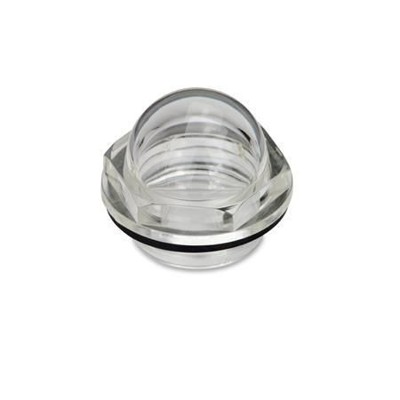 Ganter Norm® - 546-25-G3/4 Ölschaugläser ohne Markierungsring, Kunststoff