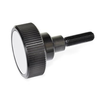 Ganter Norm® - 3663-27-M4-32-1,5 Drehmoment-Rändelgriffschrauben