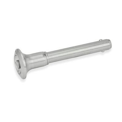 Ganter Norm® - 113.9-16-30 Edelstahl-Kugelsperrbolzen, Bolzen Werkstoff Nr. 1.4305