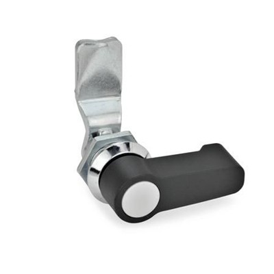 Ganter Norm® - 115-HG-4 Verriegelungen, mit Bedienelementen, Anschlagring verchromt