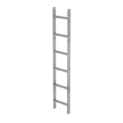 MUNK Günzburger Steigtechnik - Schachtleiter feuerverzinkt 6Sp, B innen 300 außen 340mm, L 1680mm
