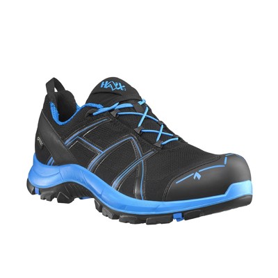 Haix - Sicherheitshalbschuh BLACK EAGLE Safety 40.1 low/black-blue, S3, schwarz/blau, Größe UK 5.5 / EU 39