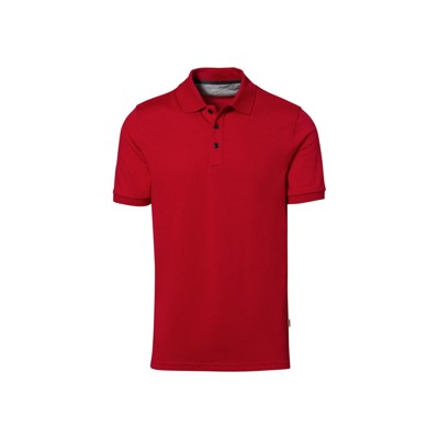 HAKRO - Cotton Tec® Poloshirt 814, rot, Größe S