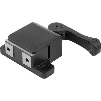 KIPP - SEITENSPANNER MIT SPANNHEBEL, FORM:B, F=3, S=2,2, VERGÜTUNGSSTAHL SCHWARZ BRÜNIERT KOMP:VERGÜTUNGSSTAHL